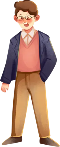 【PNG素材网-png.mixinnet.cn】爸爸，男单个人物素材