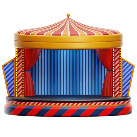 【PNG素材网-png.mixinnet.cn】嘉年华舞台