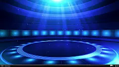 【PNG素材网-png.mixinnet.cn】蓝色科技演播室