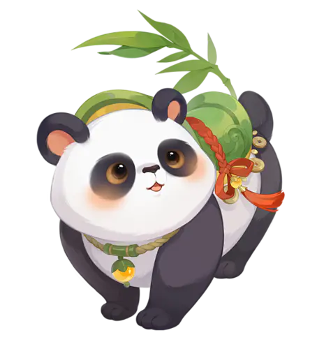 【PNG素材网-png.mixinnet.cn】熊猫动物熊猫PNG图片