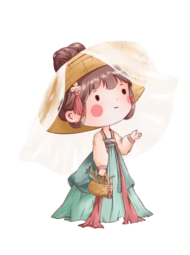 【PNG素材网-png.mixinnet.cn】踏青单个人物素材