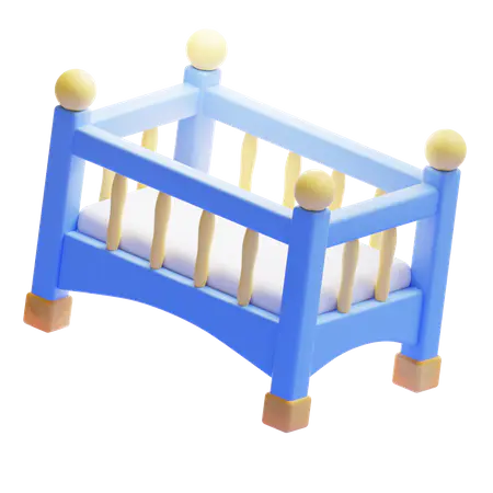 【PNG素材网-png.mixinnet.cn】婴儿床