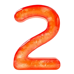 【PNG素材网-png.mixinnet.cn】阿拉伯数字设计 透明png @两秒视觉