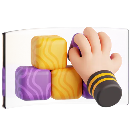 【PNG素材网-png.mixinnet.cn】手玩虚拟砖