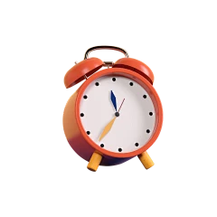 【PNG素材网-png.mixinnet.cn】闹钟 c4d 秒杀元素