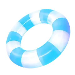 【PNG素材网-png.mixinnet.cn】蓝色泳圈 (3)