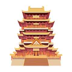 【PNG素材网-png.mixinnet.cn】古楼建筑素材 (24)