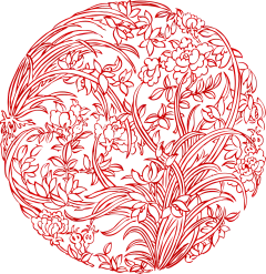 【PNG素材网-png.mixinnet.cn】圆形花纹 透明素材 免扣素材 png