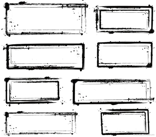 【PNG素材网-png.mixinnet.cn】水墨框PNG