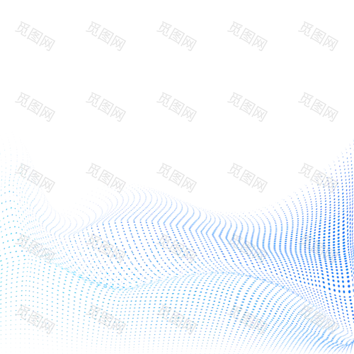 花瓣素材_通用元素蓝色科技感科技风线条曲面波浪元素_193496054素材-科技/线条