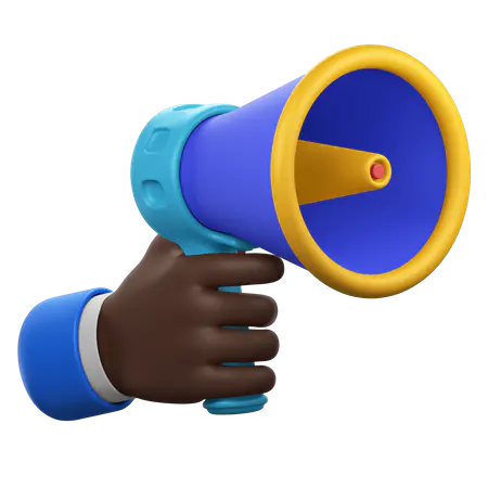 【PNG素材网-png.mixinnet.cn】用扩音器手势