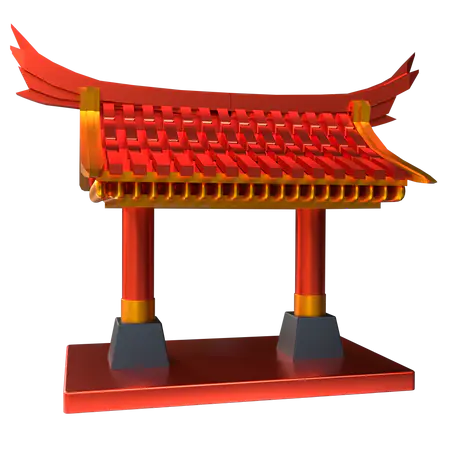 【PNG素材网-png.mixinnet.cn】中国庙门