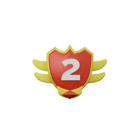 【PNG素材网-png.mixinnet.cn】第二徽章