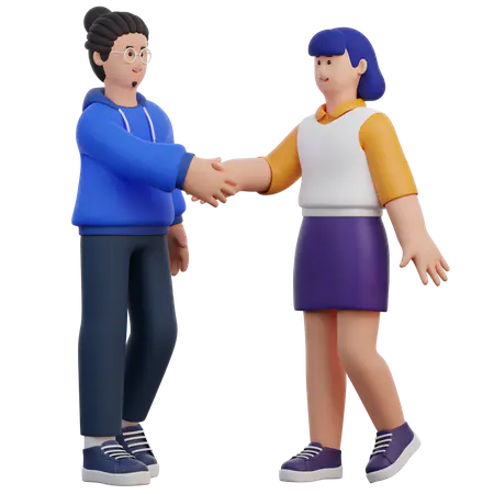 【PNG素材网-png.mixinnet.cn】男人和女人握手