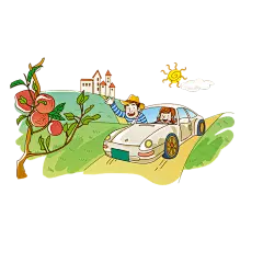 【PNG素材网-png.mixinnet.cn】自驾游