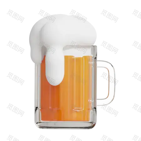 Beer Mug 3D Icon