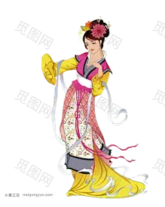 中秋节春节元宵元旦节中国传统节日嫦娥_PNG：