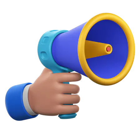 【PNG素材网-png.mixinnet.cn】用扩音器手势