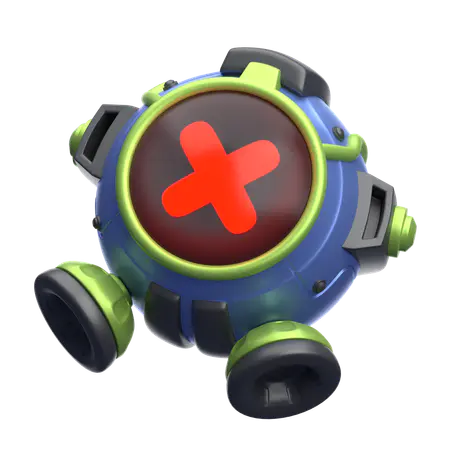 【PNG素材网-png.mixinnet.cn】死机器人