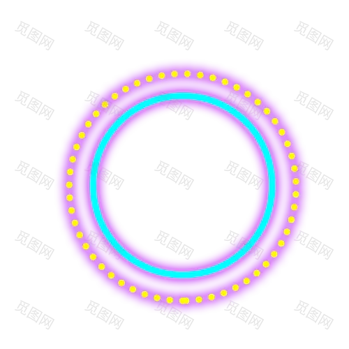 霓虹灯光发光霓虹灯效果招牌边框装饰PNG免抠图片PS后期合成素材
霓虹灯效果