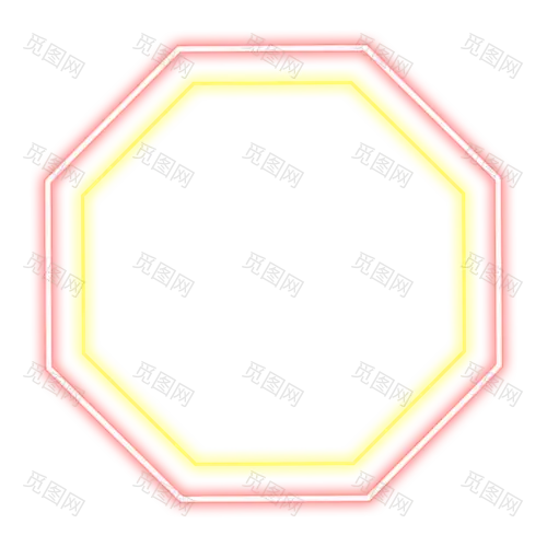 霓虹灯光发光霓虹灯效果招牌边框装饰PNG免抠图片PS后期合成素材
霓虹灯效果