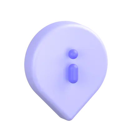 【PNG素材网-png.mixinnet.cn】Location-info 3D Icon