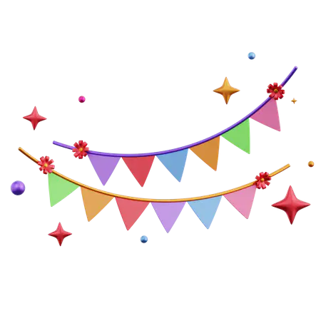 【PNG素材网-png.mixinnet.cn】彩色旗帜