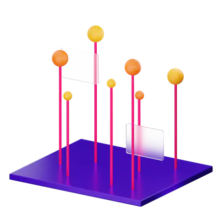 【PNG素材网-png.mixinnet.cn】D散点图