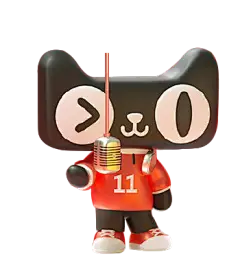 【觅图网-pic.51mitu.com】2020年天猫会场Q版卡通天猫形象3D PNG免抠图