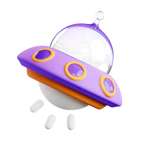 【PNG素材网-png.mixinnet.cn】迷失在空间 3D 插图