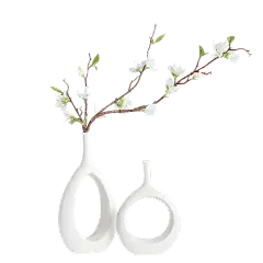 【PNG素材网-png.mixinnet.cn】素雅花瓶1