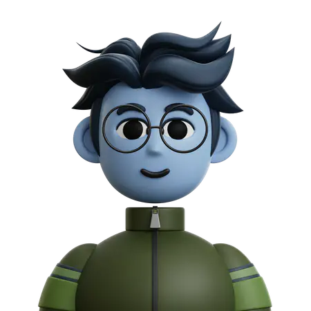 【PNG素材网-png.mixinnet.cn】戴眼镜的人