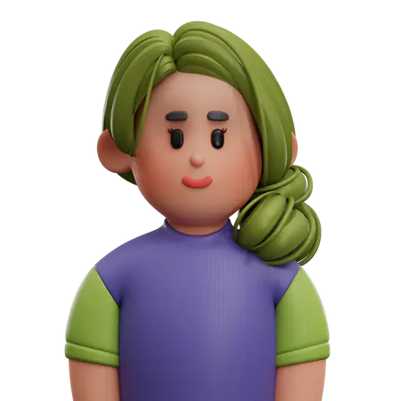 【PNG素材网-png.mixinnet.cn】女孩头像