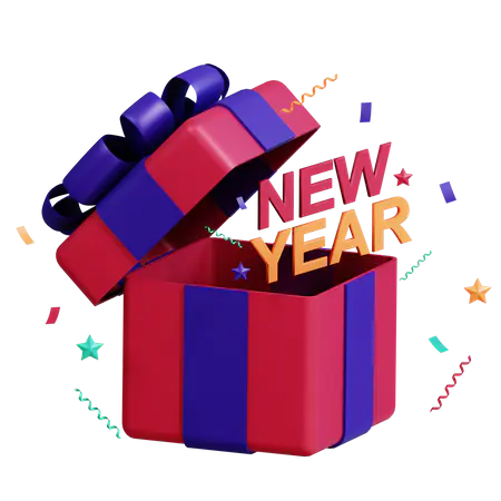 【PNG素材网-png.mixinnet.cn】新年礼物