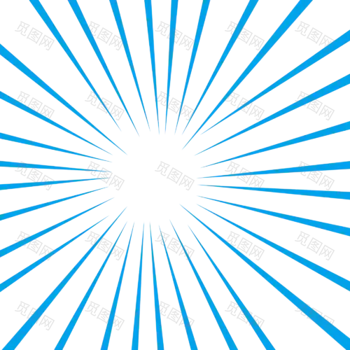 炫酷渐变放射光线PNG免抠透明背景素材光线PNG