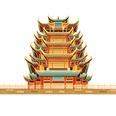 【PNG素材网-png.mixinnet.cn】古楼建筑素材 (12)