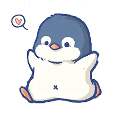 【PNG素材网-png.mixinnet.cn】蹦躂企鵝套圖