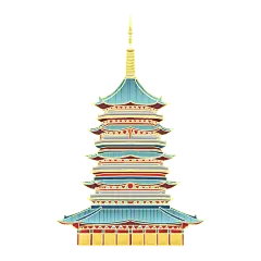 【PNG素材网-png.mixinnet.cn】古楼建筑素材 (62)