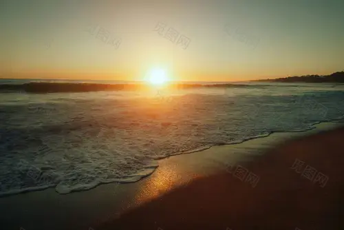 海边的日落日出图片海边风景