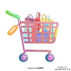 【PNG素材网-png.mixinnet.cn】购物车图片 PNG搜索 装饰图案