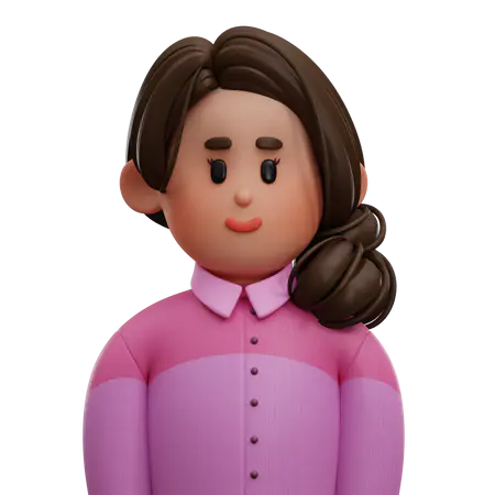 【PNG素材网-png.mixinnet.cn】女孩头像