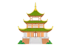 【PNG素材网-png.mixinnet.cn】古楼建筑素材 (310)