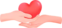 【PNG素材网-png.mixinnet.cn】爱心手势组合-手捧爱心