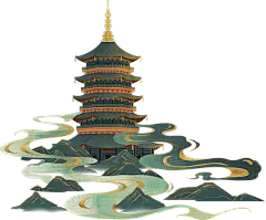 【觅图网-pic.51mitu.com】雷峰夕照