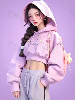 qiuling6689_Realistic_3d_cartoon_style_rendering_chinese_gril___0374bab2-801d-429b-9cd4-06566ec155da