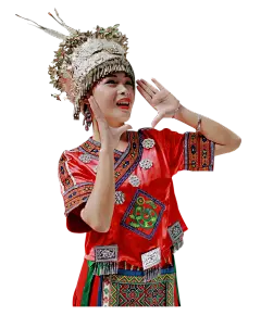 【PNG素材网-png.mixinnet.cn】苗族女孩