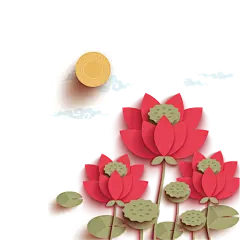 【PNG素材网-png.mixinnet.cn】节日素材 png 荷花 中秋节