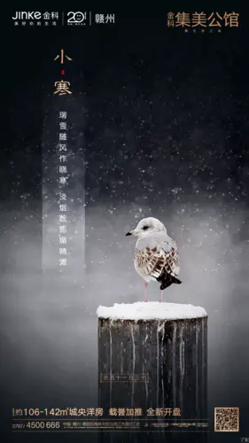【PNG素材网-png.mixinnet.cn】小寒 大寒 单图 海报