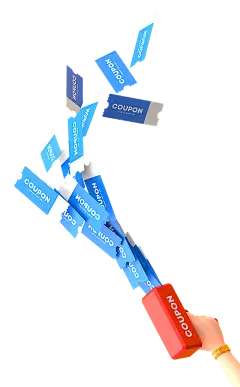 【PNG素材网-png.mixinnet.cn】优惠券手枪：