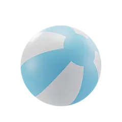 【PNG素材网-png.mixinnet.cn】PNG素材：沙滩球